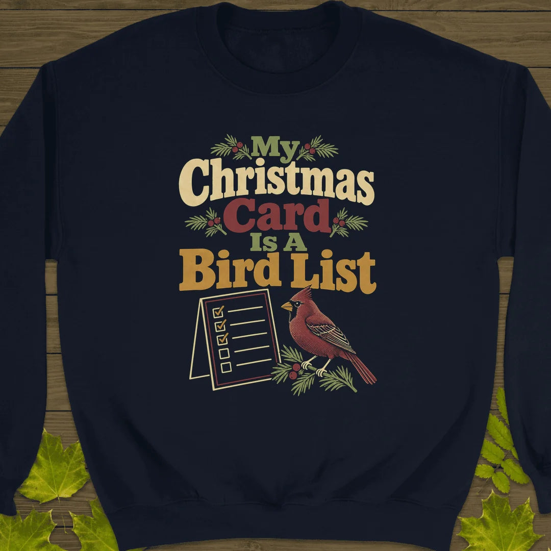 Card Is A List Sweatshirt in Navy