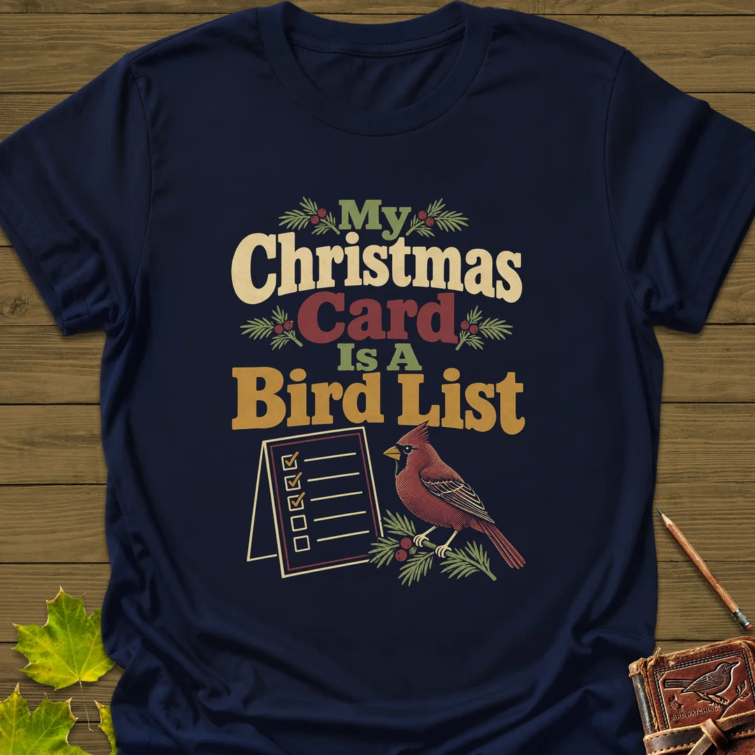 Card Is A List T-Shirt in Navy