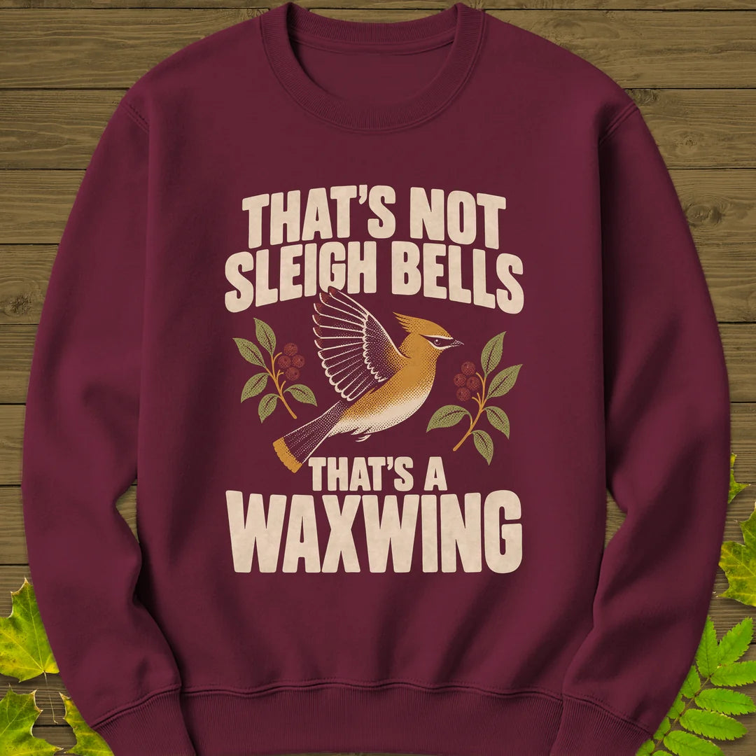 Sleigh Bell Imposter Sweatshirt in Maroon