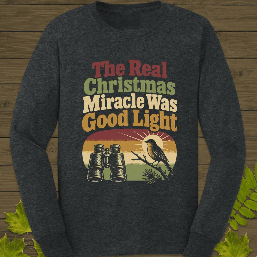Good Light Miracle Long Sleeve in Dark Heather