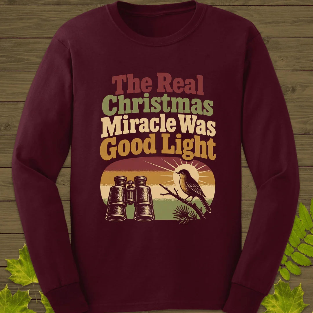 Good Light Miracle Long Sleeve in Maroon