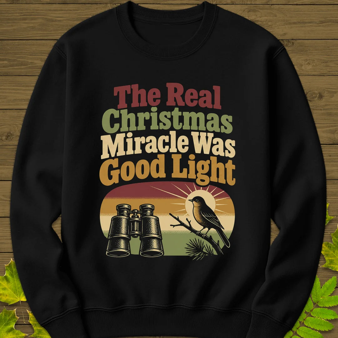 Good Light Miracle Sweatshirt in Black
