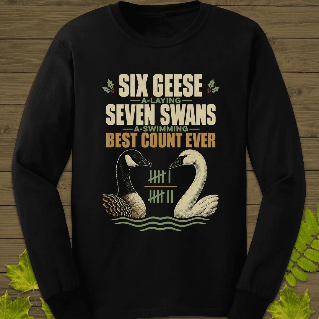 Best Count Ever Long Sleeve in Black