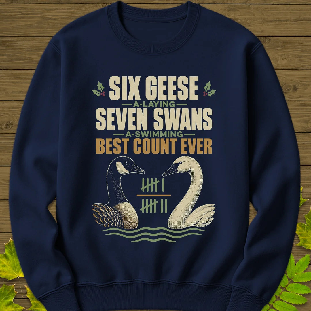 Best Count Ever Sweatshirt in Navy