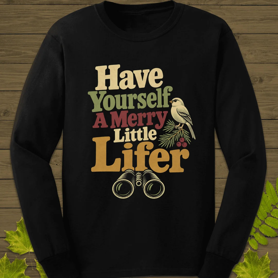 Merry Little Lifer Long Sleeve in Black