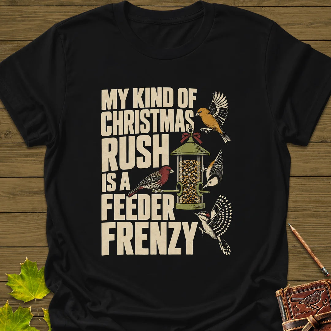 Feeder Frenzy T-Shirt in Black