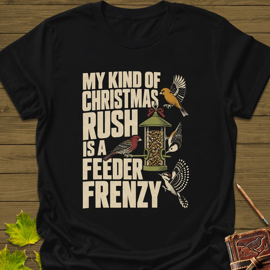 Feeder Frenzy T-Shirt in Black