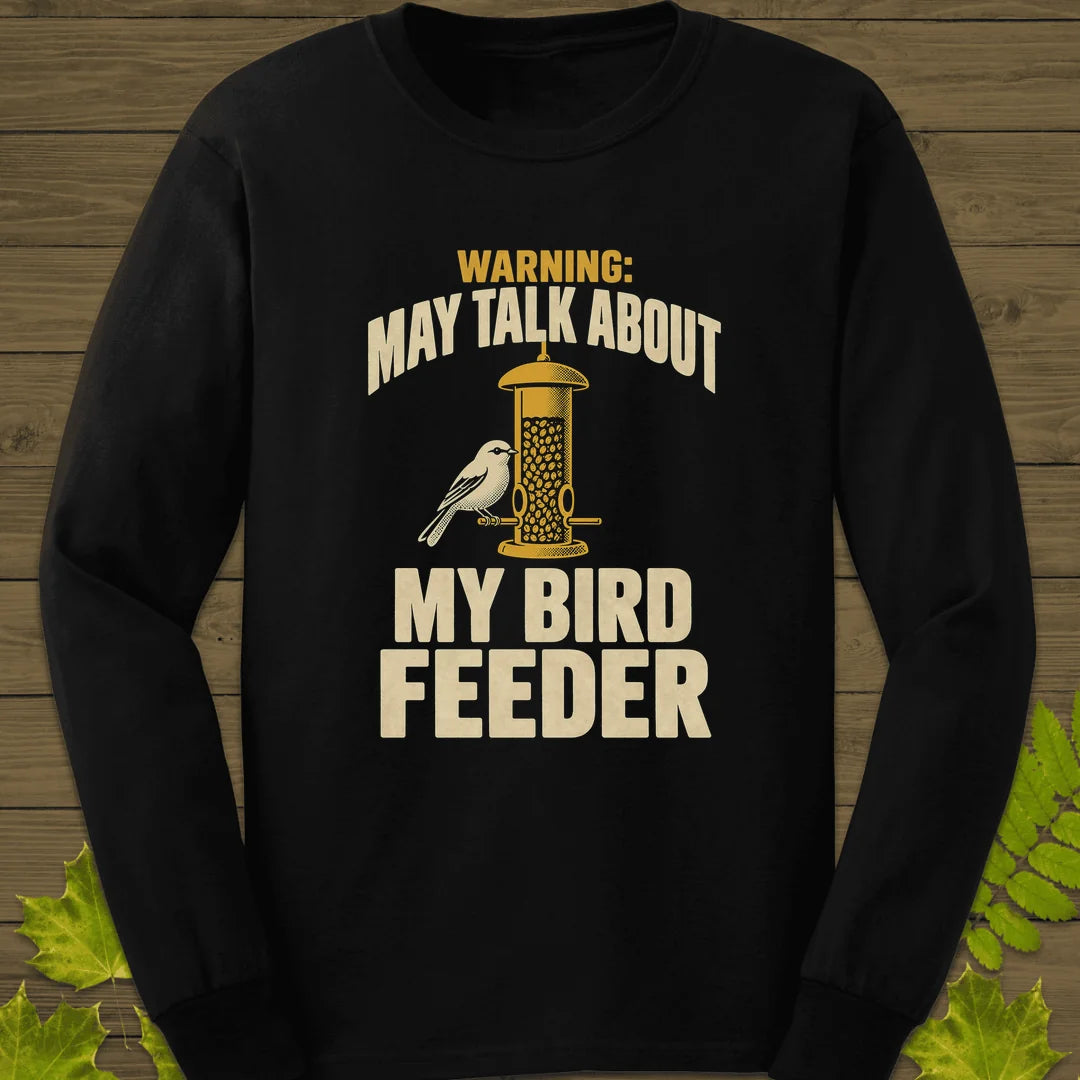 Feeder Warning Long Sleeve in Black
