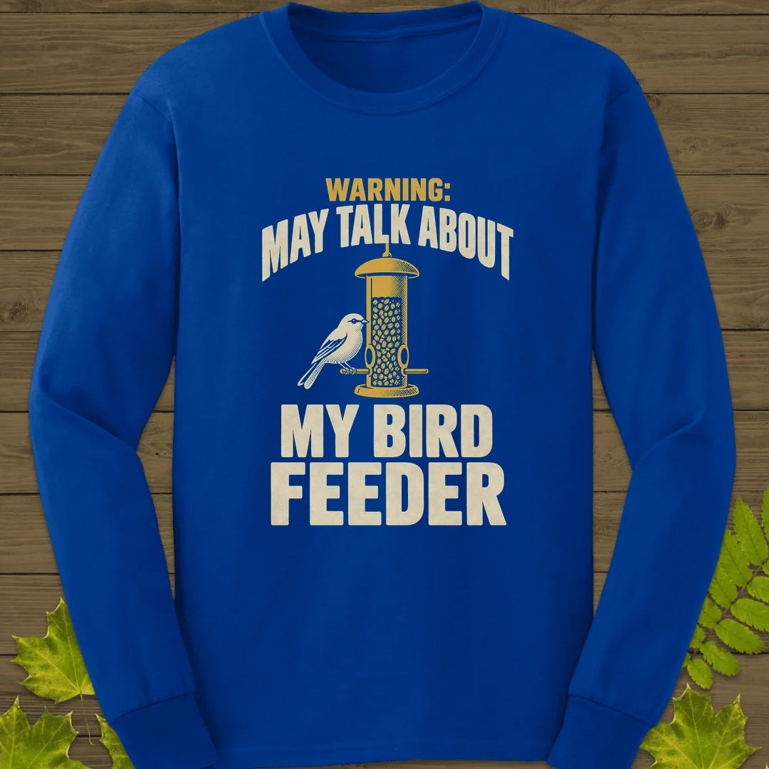 Feeder Warning Long Sleeve in Royal