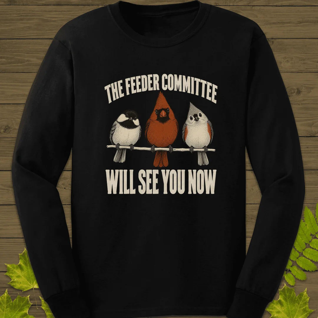 Feeder Committee Long Sleeve in Black