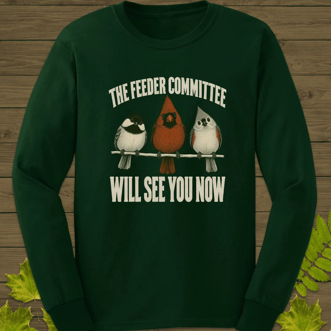 Feeder Committee Long Sleeve in Forest Green