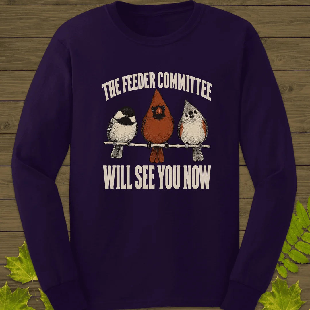 Feeder Committee Long Sleeve in Purple