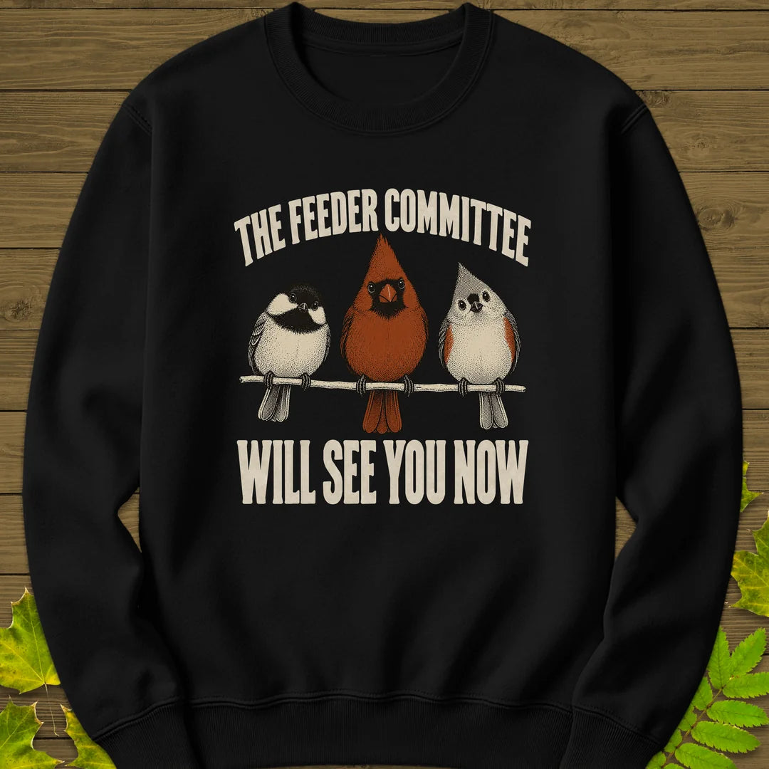Feeder Committee Sweatshirt in Black