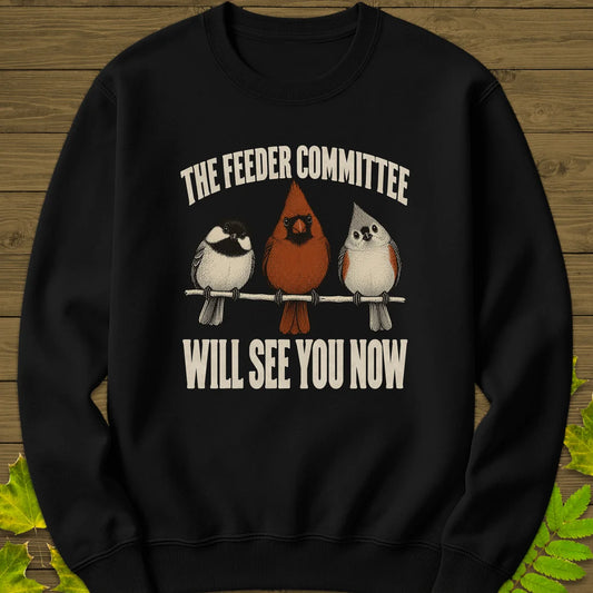 Feeder Committee Sweatshirt in Black