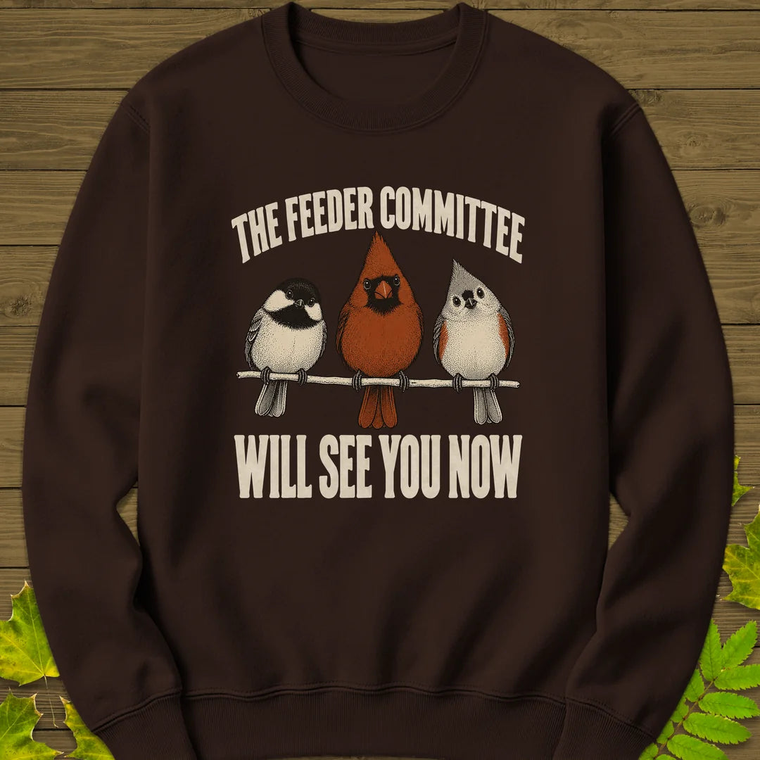 Feeder Committee Sweatshirt in Dark Chocolate