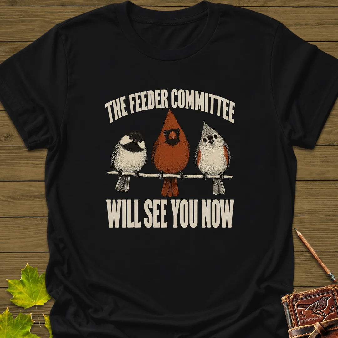 Feeder Committee T-Shirt in Black