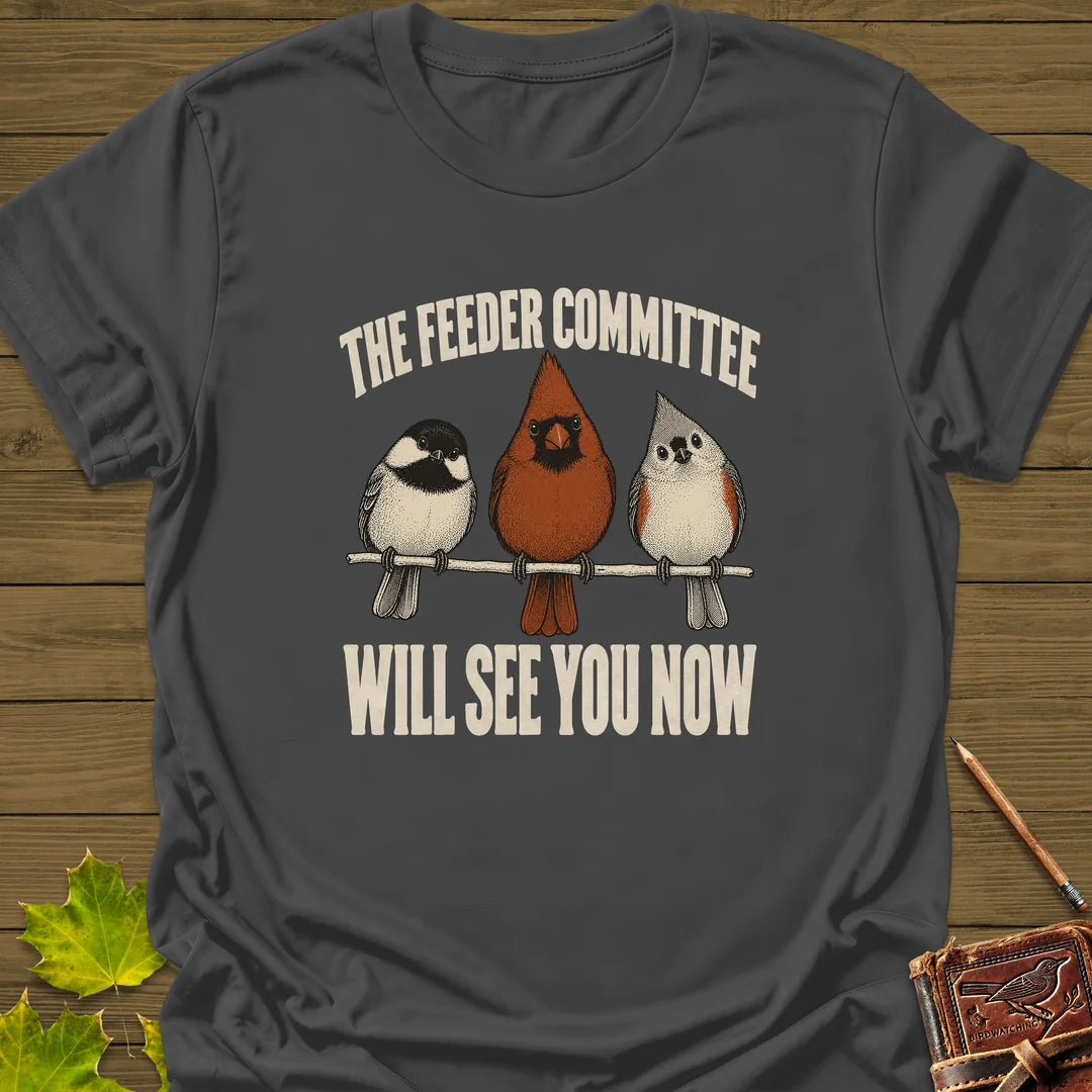 Feeder Committee T-Shirt in Charcoal