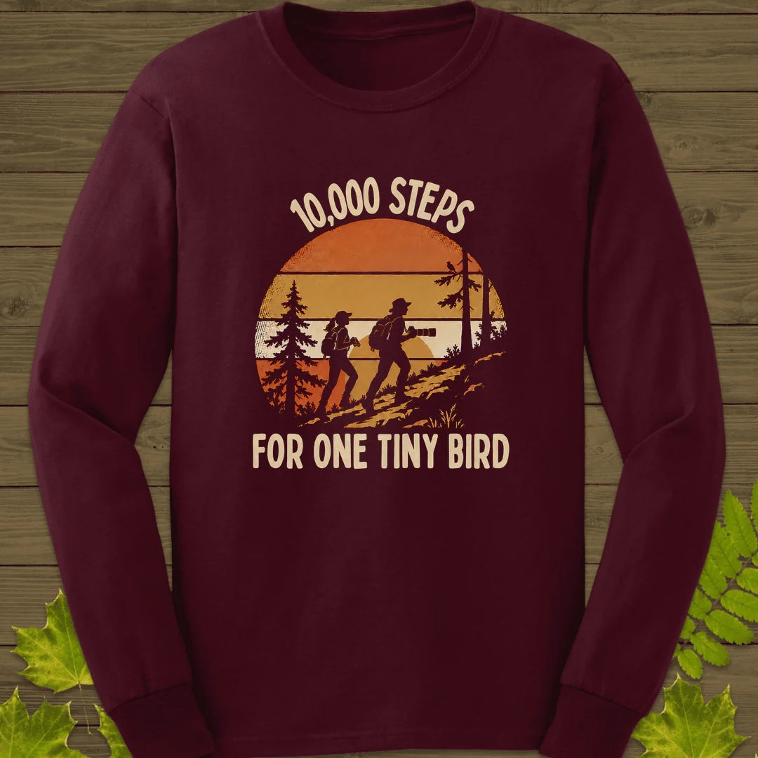 Tiny Bird Trek Long Sleeve in Maroon
