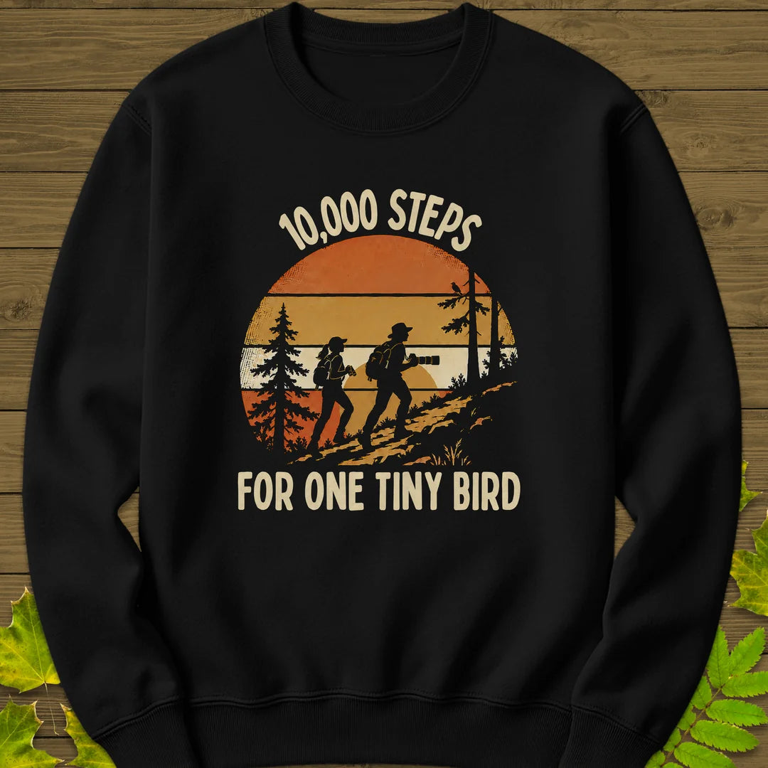 Tiny Bird Trek Sweatshirt in Black