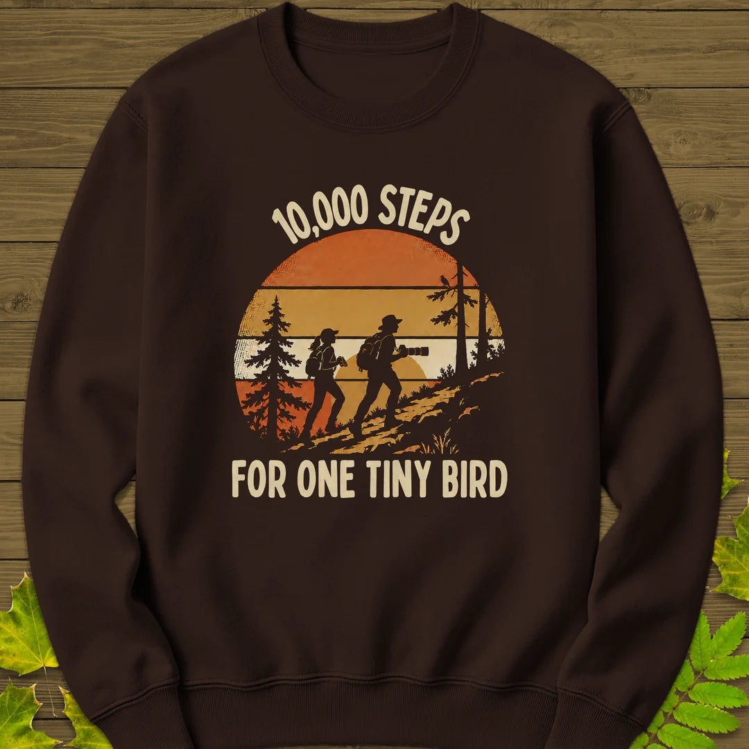 Tiny Bird Trek Sweatshirt in Dark Chocolate