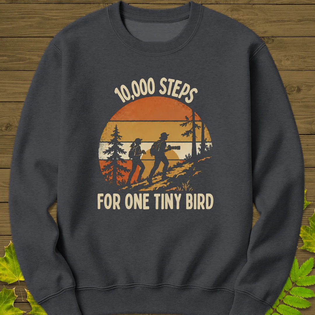 Tiny Bird Trek Sweatshirt in Dark Heather