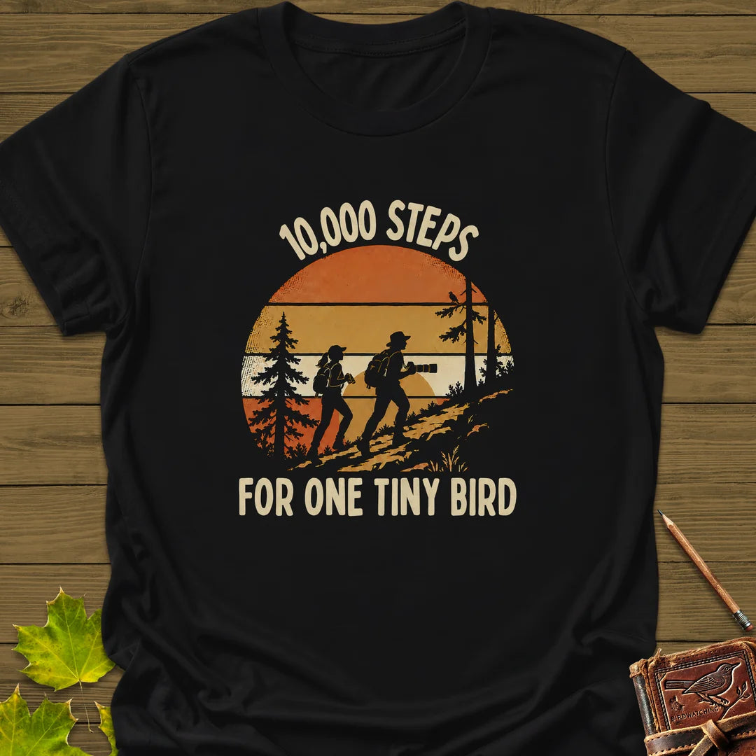 Tiny Bird Trek T-Shirt in Black