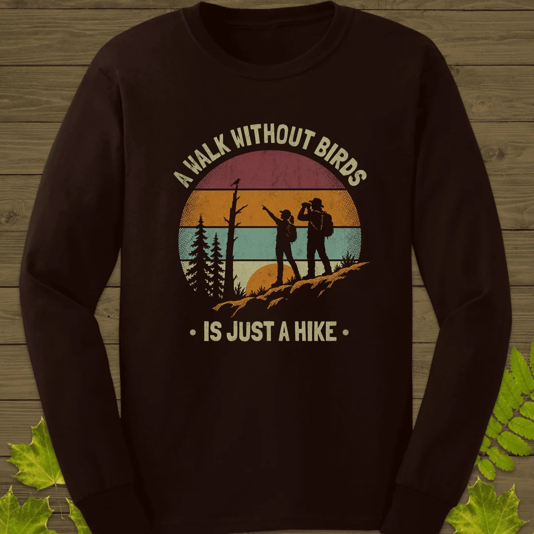 Just A Hike Long Sleeve in Dark Chocolate