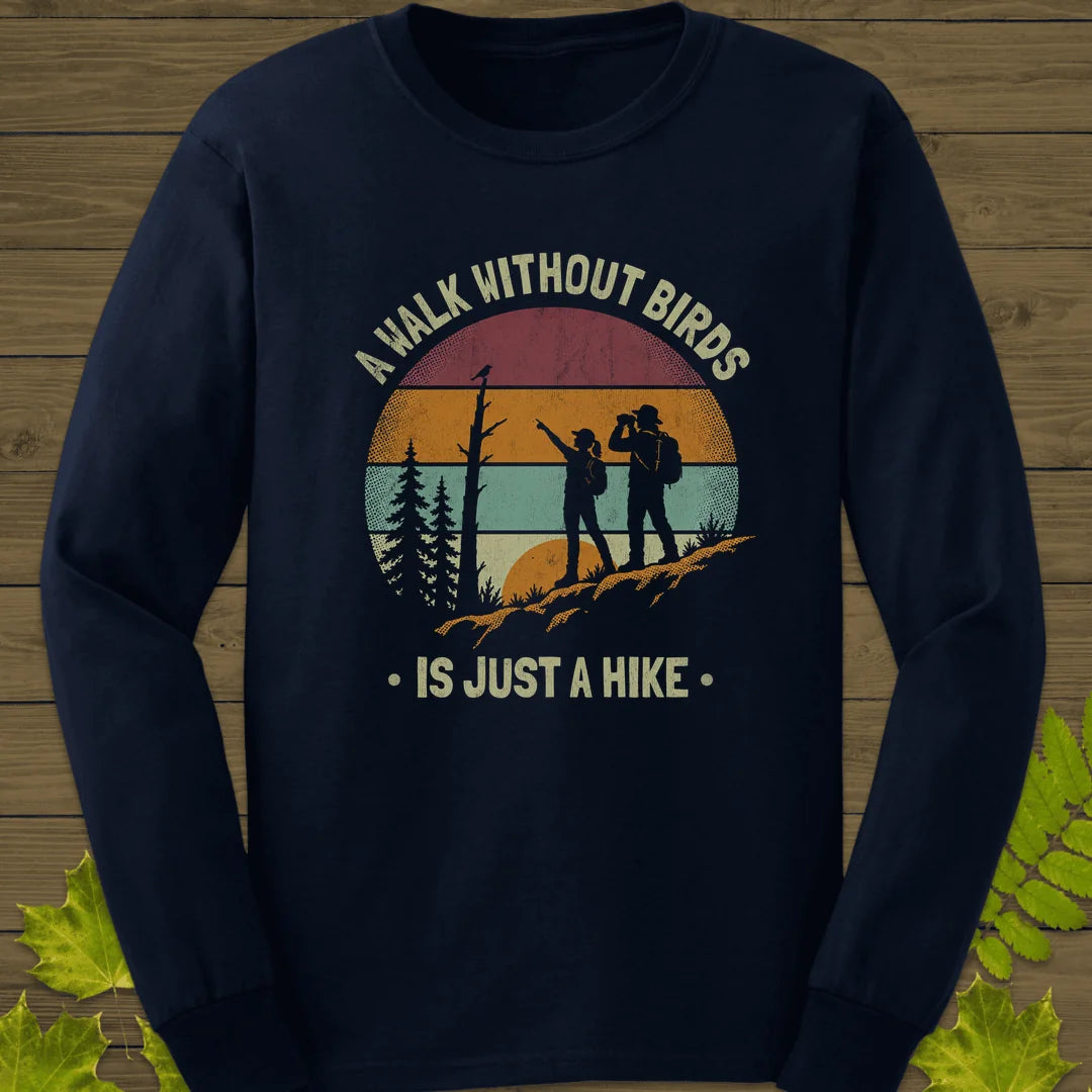 Just A Hike Long Sleeve in Navy
