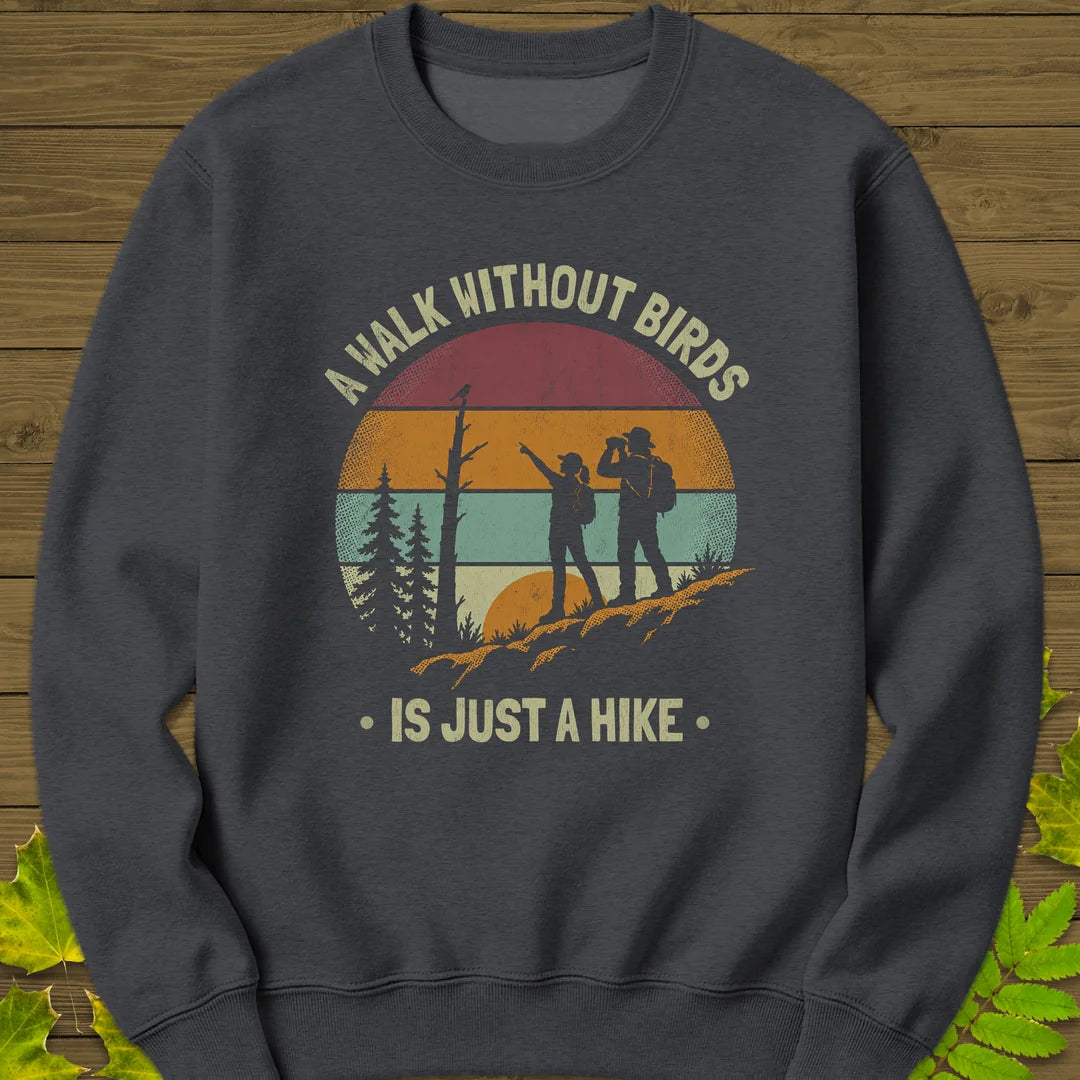 Just A Hike Sweatshirt in Dark Heather