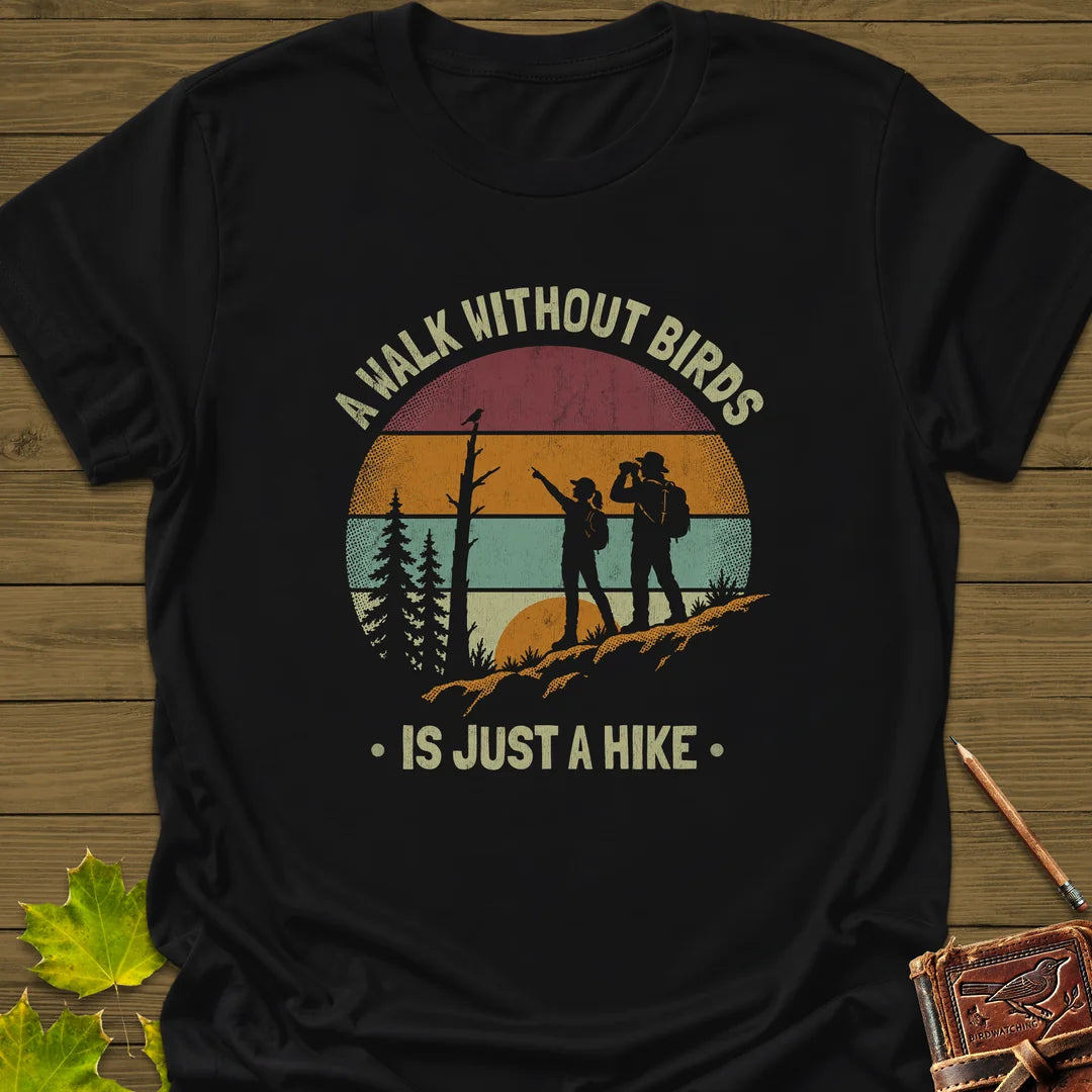 Just A Hike T-Shirt in Black