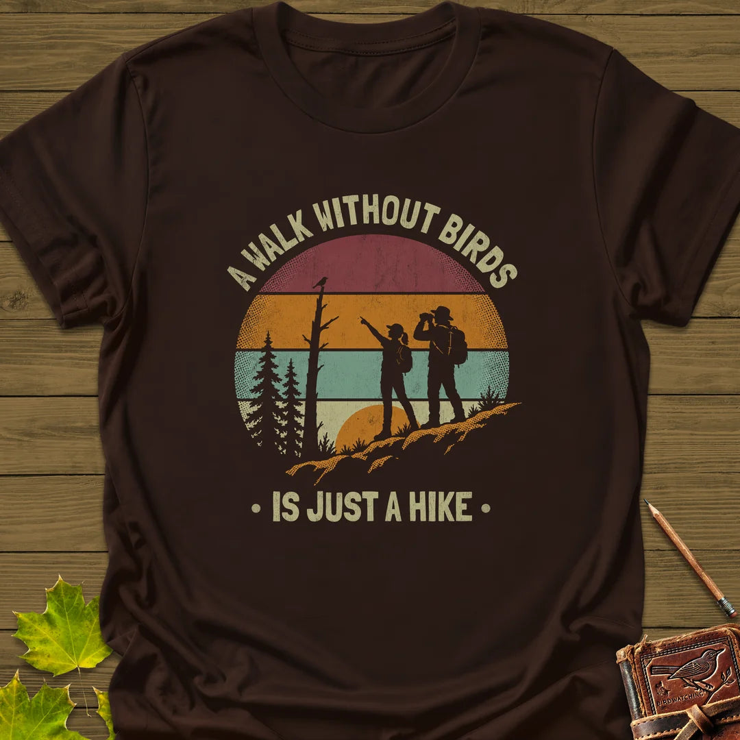 Just A Hike T-Shirt in Dark Chocolate