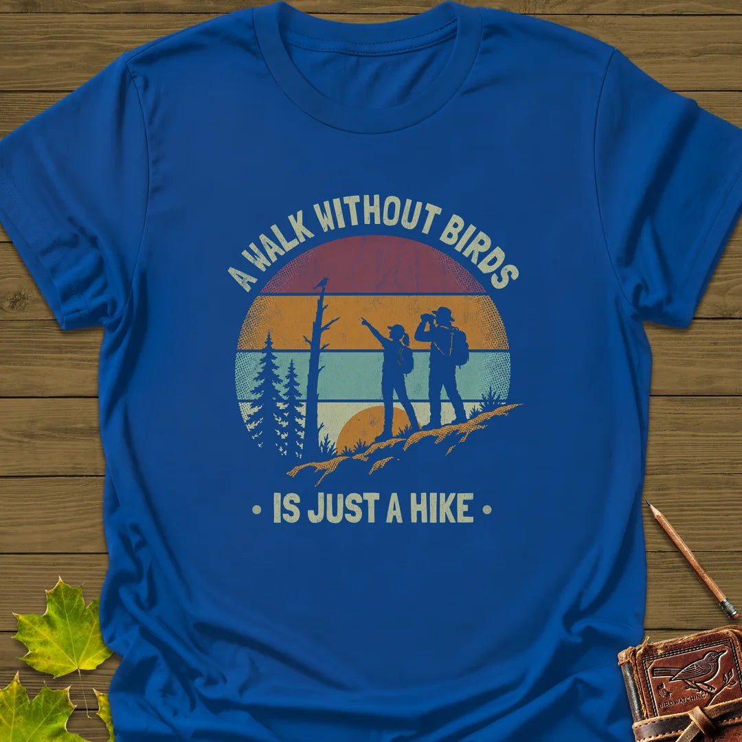 Just A Hike T-Shirt in Royal