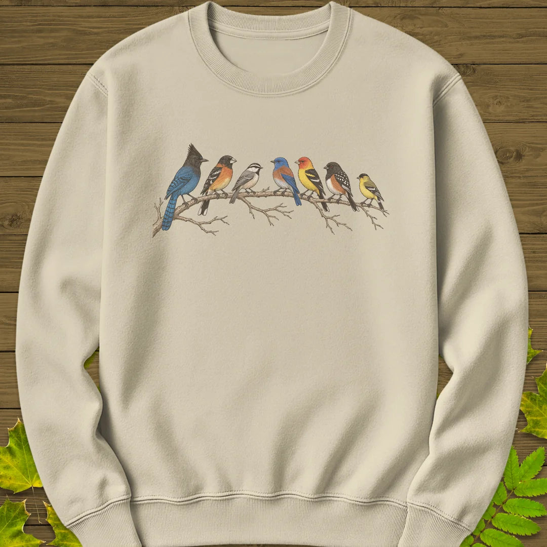 Perched Together Sweatshirt in Sand