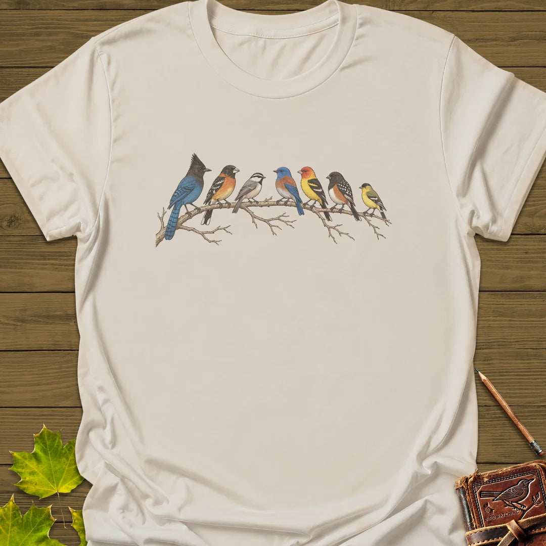 Perched Together T-Shirt in Natural