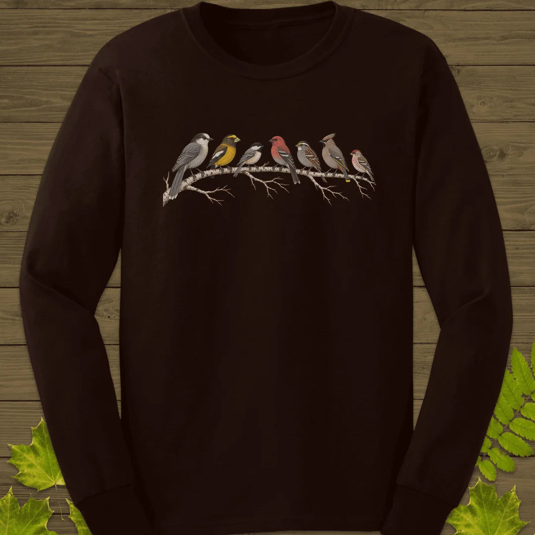 Seven On A Branch Long Sleeve in Dark Chocolate