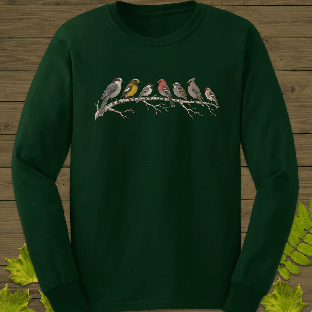 Seven On A Branch Long Sleeve in Forest Green