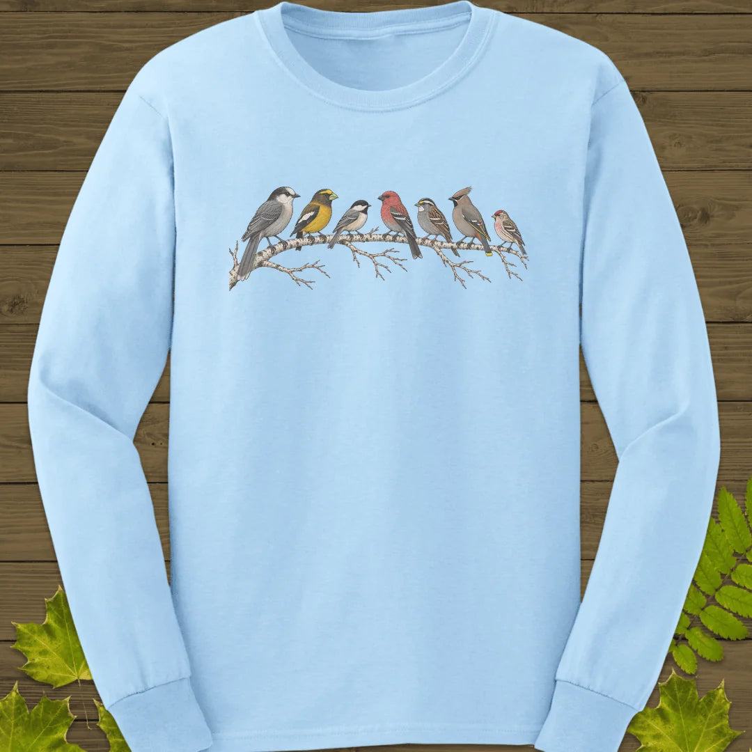 Seven On A Branch Long Sleeve in Light Blue