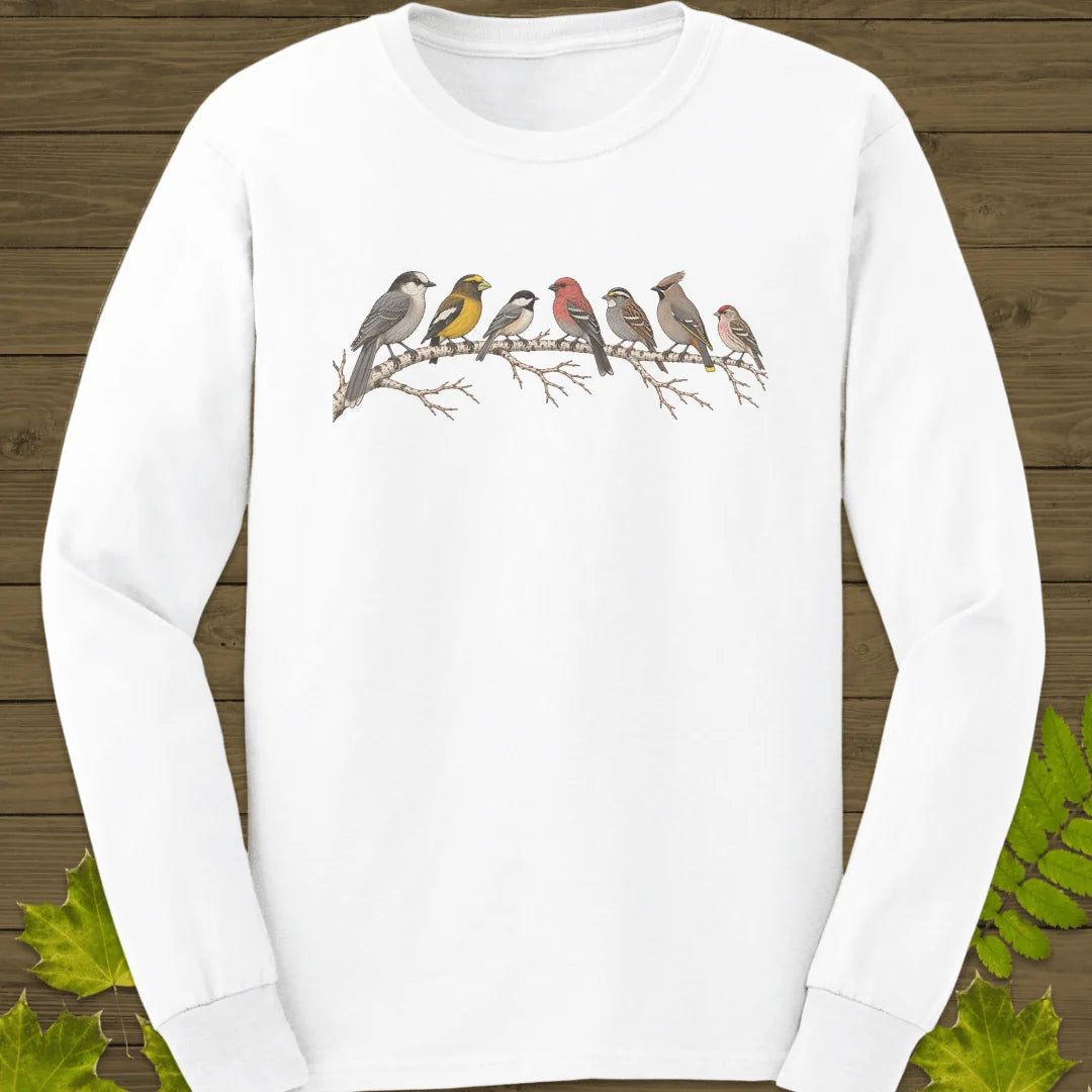 Seven On A Branch Long Sleeve in White