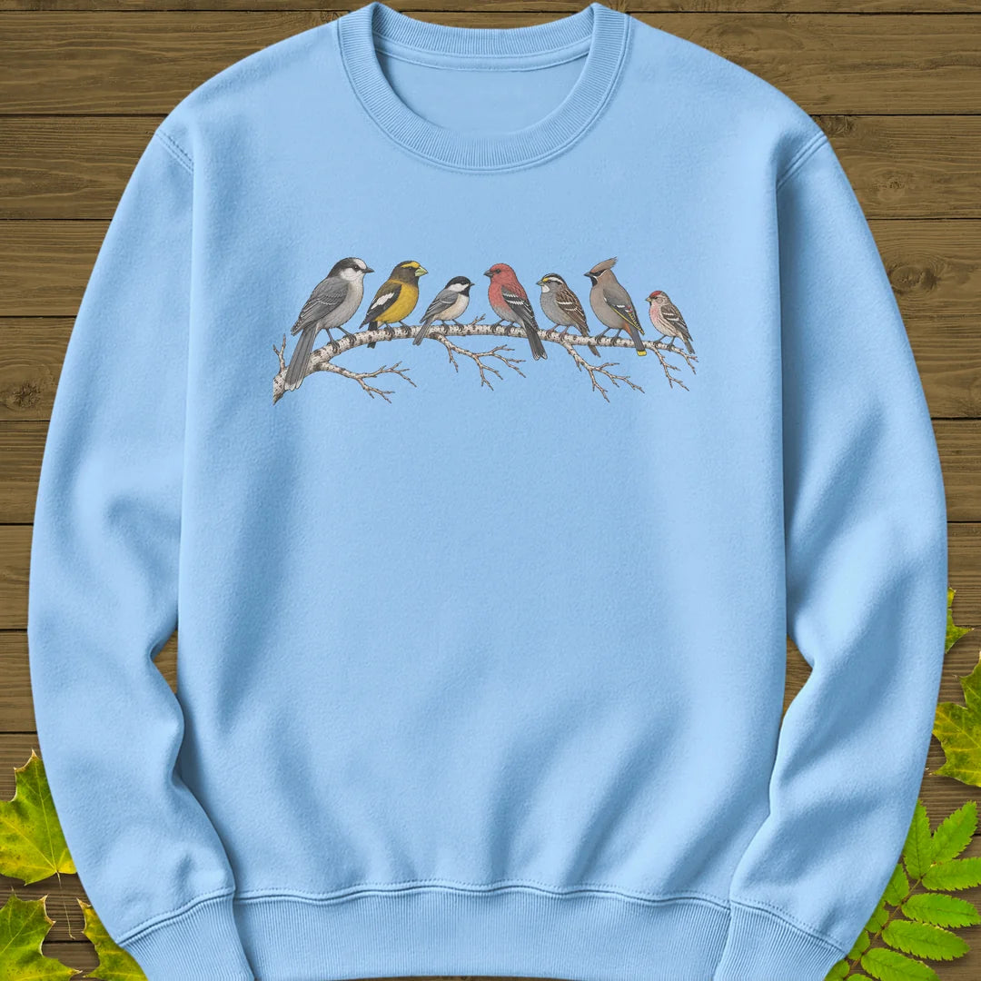 Seven On A Branch Sweatshirt in Light Blue