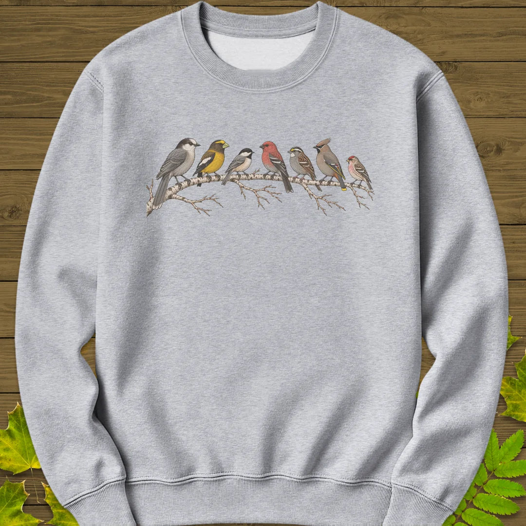 Seven On A Branch Sweatshirt in Sport Grey