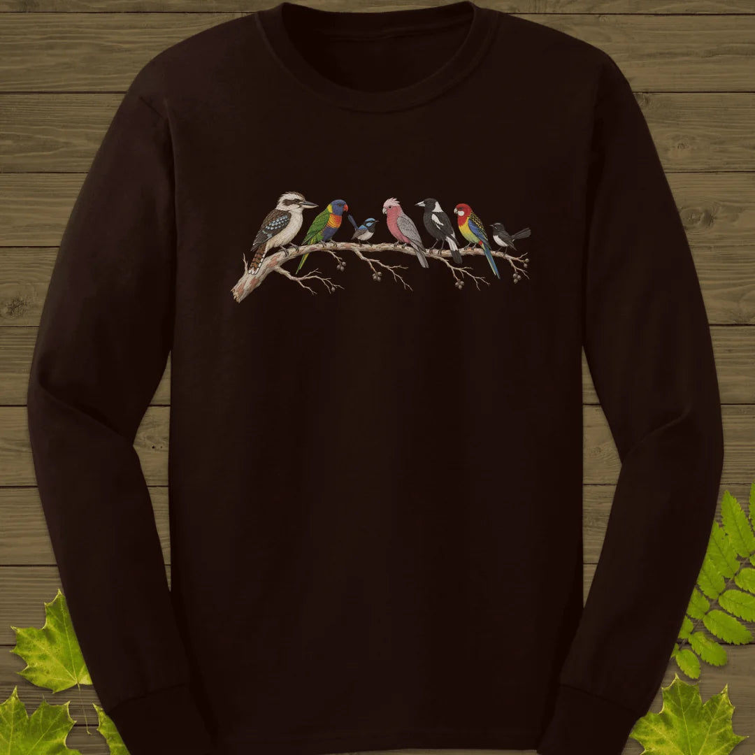 Bush Chorus Long Sleeve in Dark Chocolate