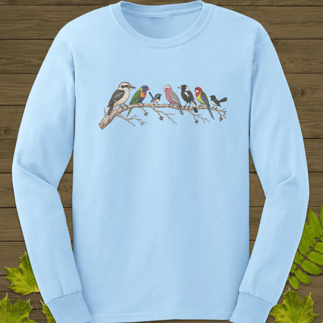 Bush Chorus Long Sleeve in Light Blue