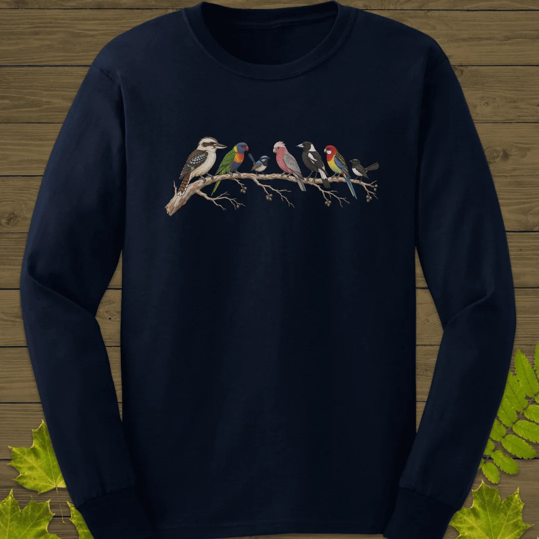 Bush Chorus Long Sleeve in Navy