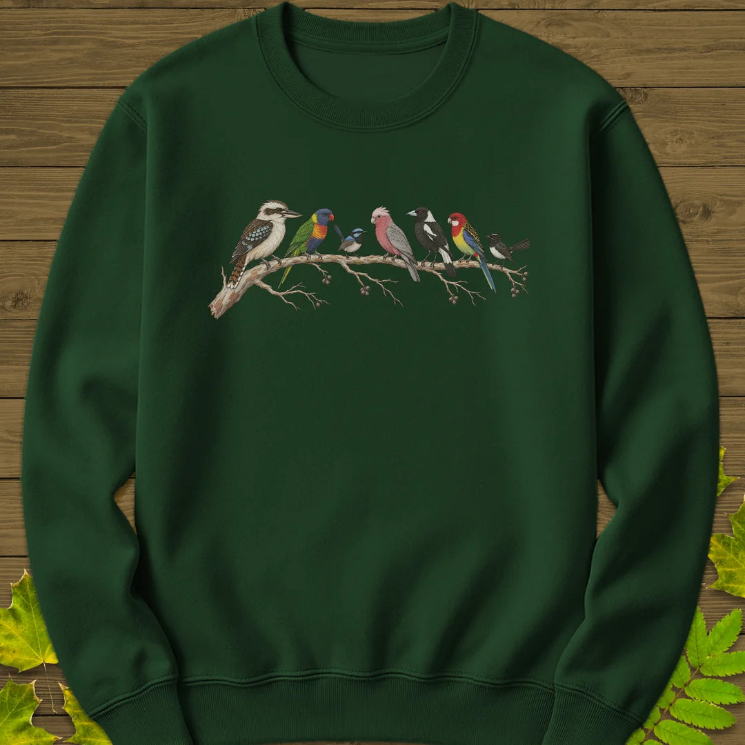 Bush Chorus Sweatshirt in Forest Green
