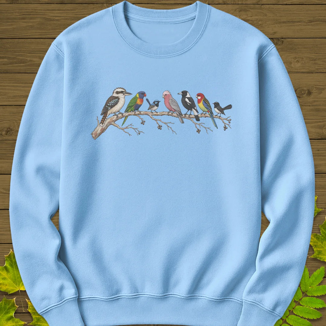 Bush Chorus Sweatshirt in Light Blue