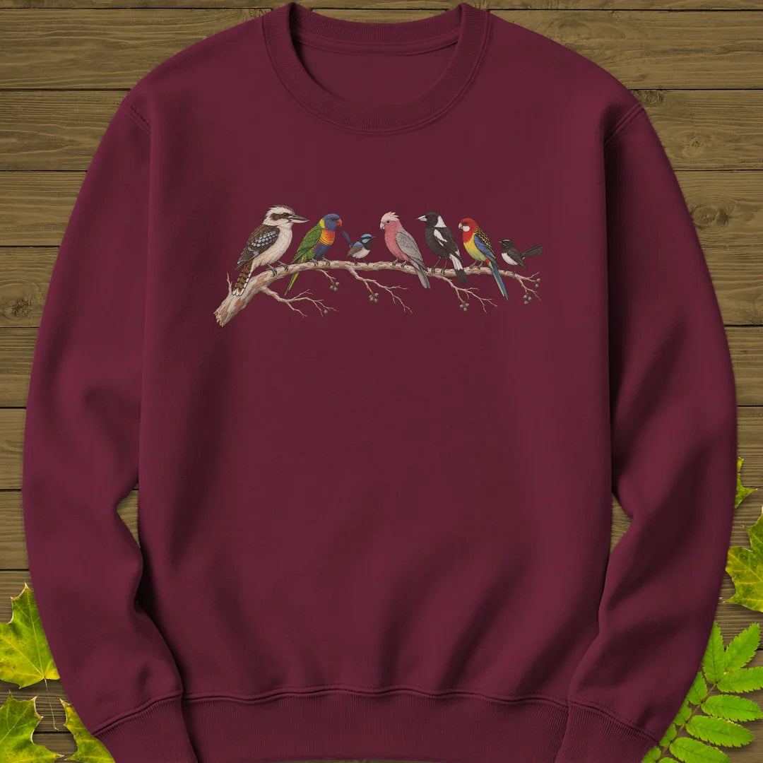 Bush Chorus Sweatshirt in Maroon