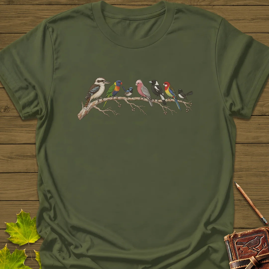 Bush Chorus T-Shirt in Military Green