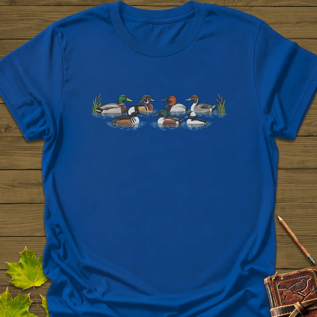Duck Row T-Shirt in Royal