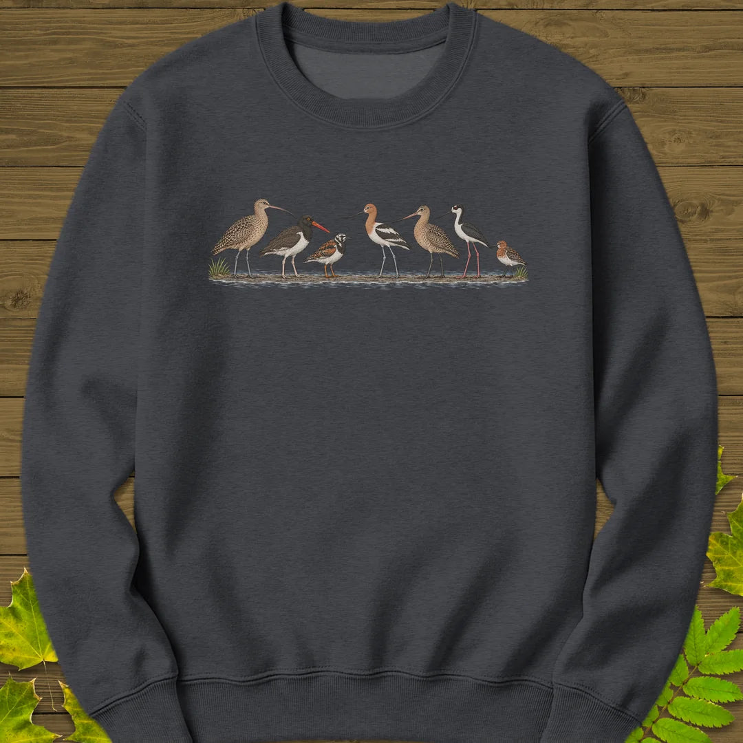 Shorebird Lineup Sweatshirt in Dark Heather
