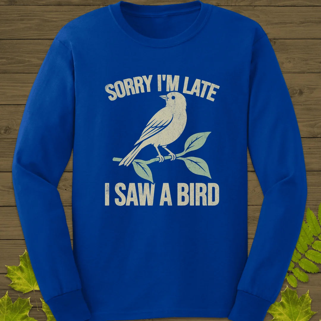 Late For Birds Long Sleeve in Royal